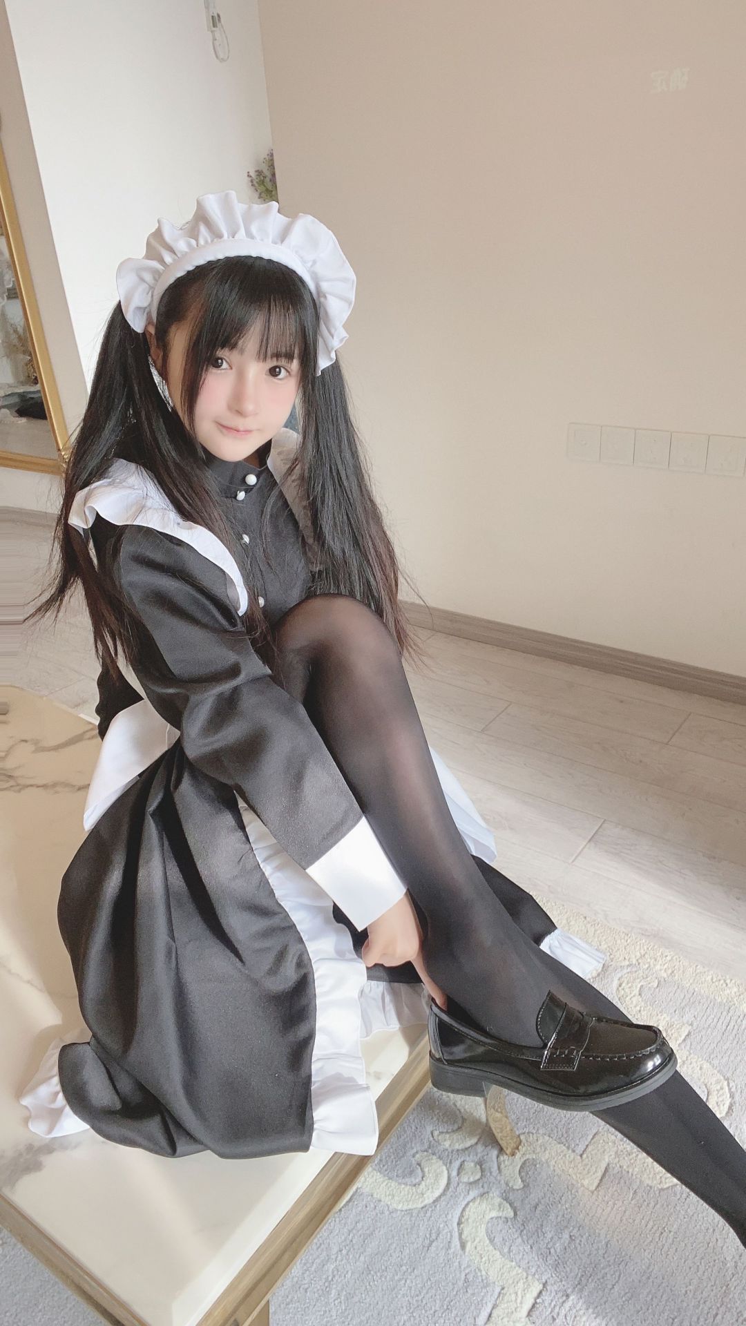 [COS福利]桜井宁宁–双马尾女仆插图7